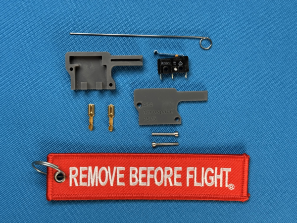 Micro Pin Switch & Remove Before Flight Tag for 3" Airframe - Image 3