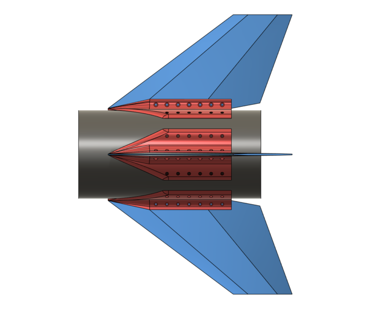 Swept Delta Split Bracket 2