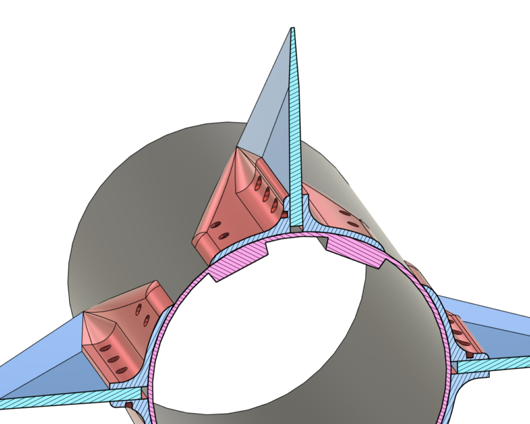 Swept Delta Split Bracket 4