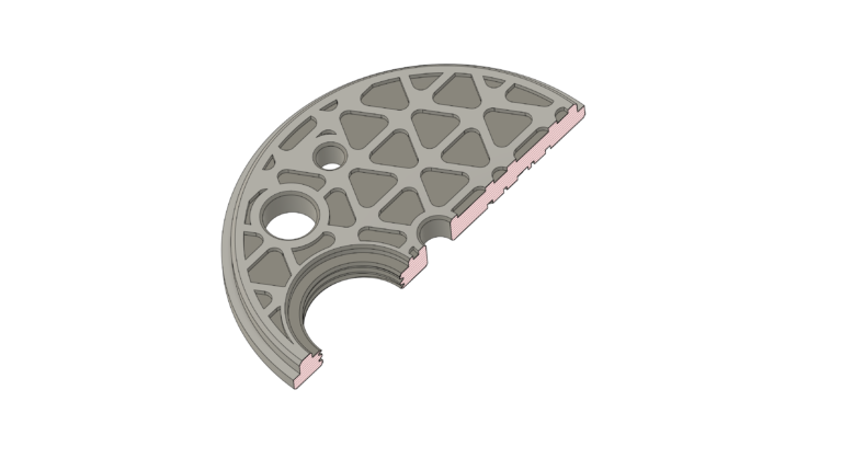 3inch Flush Gray Section