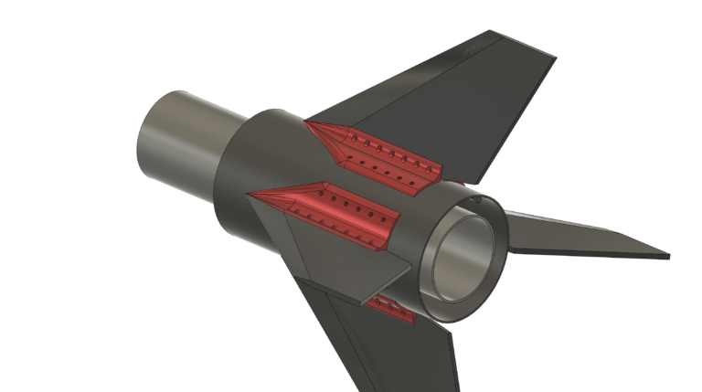 Swept Delta Split Bracket - Laminate 1.5inch