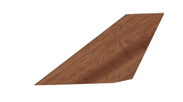 Swept Delta Split Bracket - Laminate 14