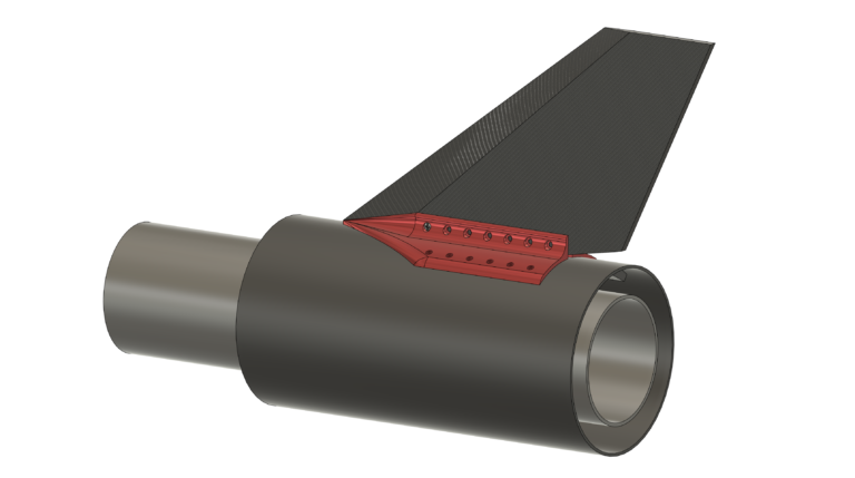 Swept Delta Split Bracket - Laminate 18