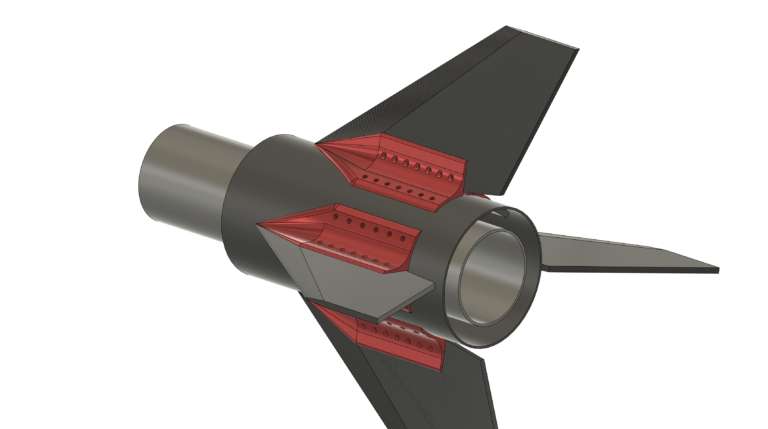 Swept Delta Split Bracket - Laminate 3inch 1